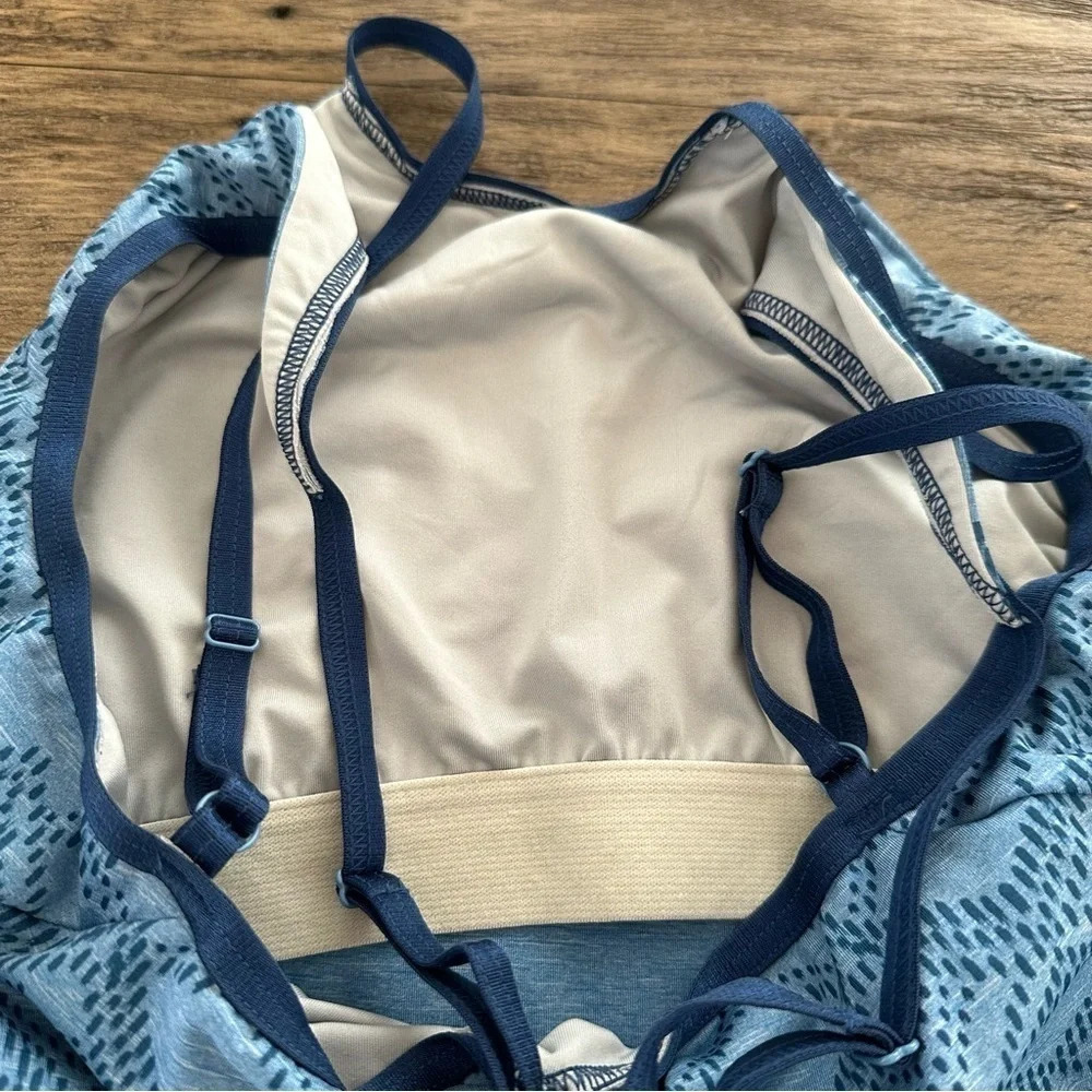 Outdoor Research Womens Small Blue Strappy Activewear Tank Bra Top Stretchy S - Picture 4 of 6